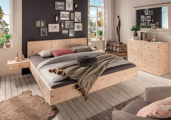 Bett Kommode Massivholz Zirbe Salzburg